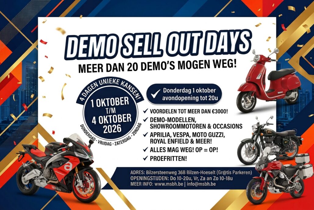 Demo Sell Out Days